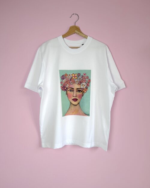 T-shirt  "Fiołek"